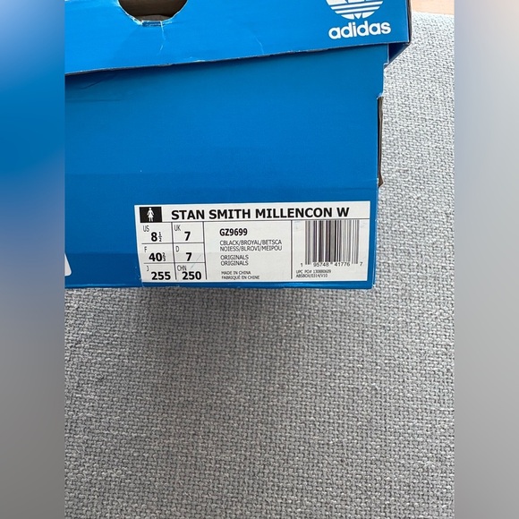 Adidas Stan Smith Millencon Sneakers Core Black Size US 8.5 Women GZ9699 - Picture 6 of 16